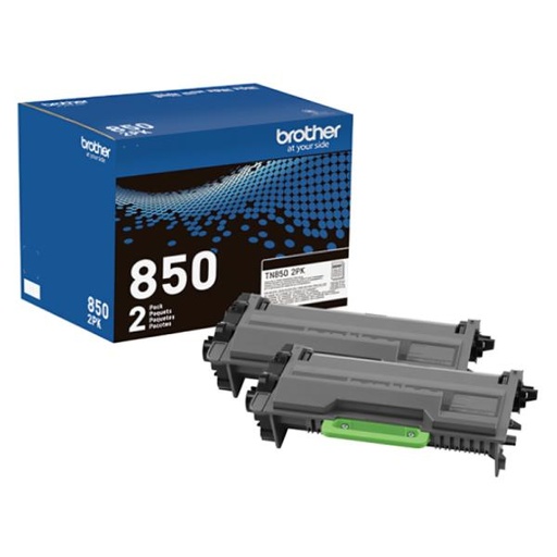 [IM1076] TONER BROTHER TN8502PK NEGRO RENDIMIENTO ESTANDAR HASTA 8.000 PAGINAS 2 PACK