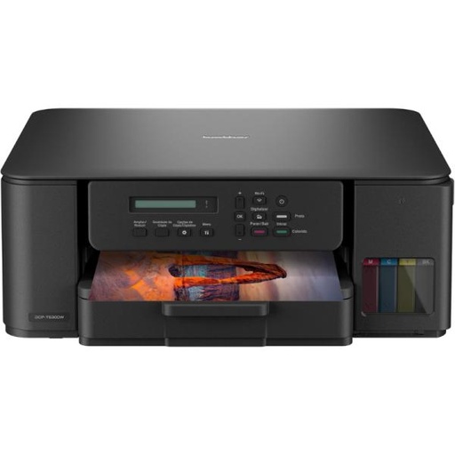 [IM2016] IMPRESORA BROTHER DCPT530DW TANQUE DE TINTA 3 EN 1 WI-FI / AIRPRINT / MOPRIA / WIRELESS DIRECT / USB 2.0-DUPLEX AUTOMÁTICO NEGRO