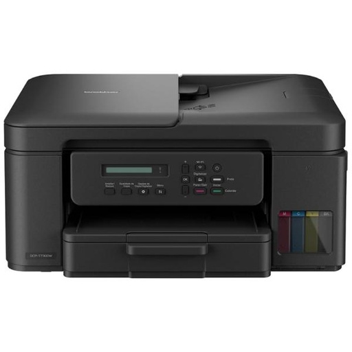 [IM2017] IMPRESORA BROTHER DCPT730DW TANQUE DE TINTA 3 EN 1 WI-FI / USB 2.0 / AIRPRINT / MOPRIA DUPLEX AUTOMÁTICO NEGRO