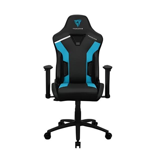 [35465] SILLA GAMING THUNDERX3 TC3 CUERO SINTÉTICO TEGC-2041101.B1 NEGRO / CELESTE