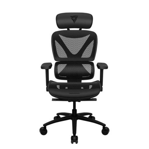[35478] SILLA ERGONÓMICA THUNDERX3 XTC MESH CUERO SINTÉTICO TEGC-3054101.11 NEGRO