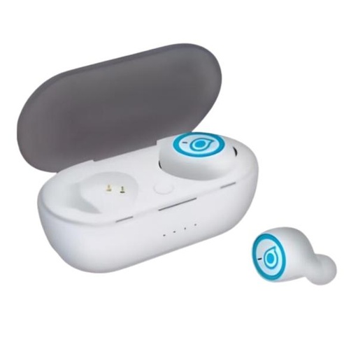 [1208218] AUDIFONO ALCATEL TW3 INALÁMBRICO BLUETOOTH 46TW390-WL BLANCO / AZUL