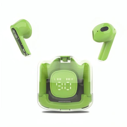 [PF1004] AUDIFONO MOONKI TWS EARBUD INALÁMBRICO BLUETOOTH MH-TWS50-GRN VERDE