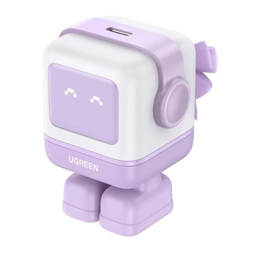 [AC6008] CARGADOR UGREEN CD359 30W ROBOT NEXODE PD GAN USB-C CARGA RAPIDA 25036 MORADO