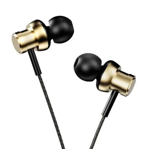 [PF1058] AUDIFONO HIFUTURE HI5 ALAMBRICO USB-C DORADO