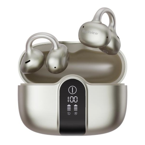 [PF1121] AUDIFONO BLACKVIEW AIRBUDS 15 BLUETOOTH ENC IPX5 DORADO