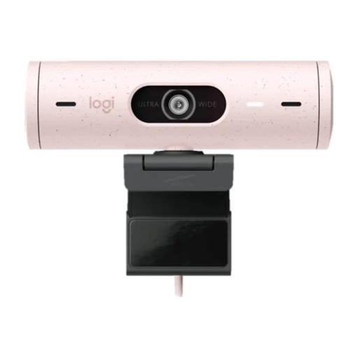 [1225138] CAMARA WEB LOGITECH BRIO 500 1080P USB-C 960-001418 ROSADO