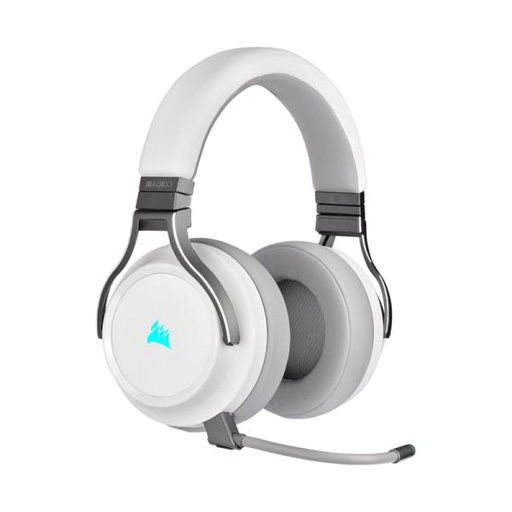 [1208053] HEADSET GAMING RGB CORSAIR VIRTUOSO INALÁMBRICO USB CA-9011186-NA BLANCO