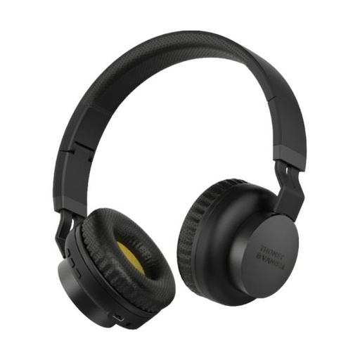 [1208613] HEADSET THONET & VANDER DAUER INALÁMBRICO (BLUETOOTH/3.5 MM) HK096-03615 NEGRO / AMARILLO