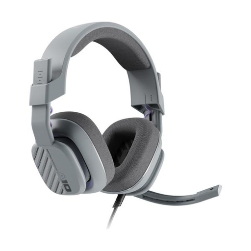 [1225091] HEADSET GAMING LOGITECH ASTRO A10 GEN 2 ALÁMBRICO 3.5MM PARA XBOX 939-002069 GRIS
