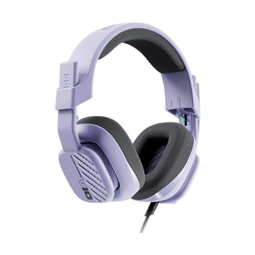 [1225092] HEADSET GAMING LOGITECH ASTRO A10 GEN 2 ALÁMBRICO 3.5MM PARA PLAYSTATION Y PC 939-002076 LILA