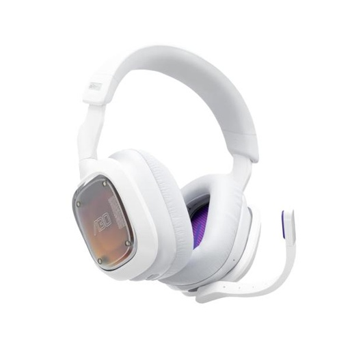 [1225248] HEADSET GAMING LOGITECH A30 INALÁMBRICO 2.4 GHZ PARA PLAYSTATION 939-001992 BLANCO / MORADO