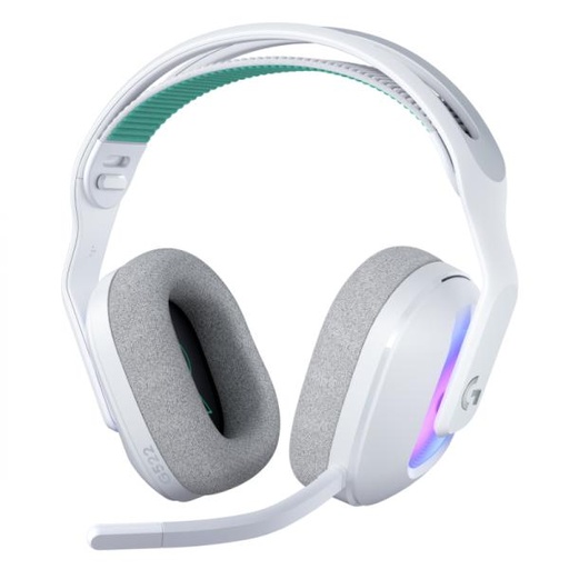 [PF4040] HEADSET GAMING LOGITECH G522 LIGHTSPEED INALAMBRICO BLUETOOTH / RECEPTOR 981-001549 BLANCO