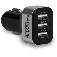 [2800112] CARGADOR PARA AUTO ARGOM USB BLACK ARG-AC-0113BK