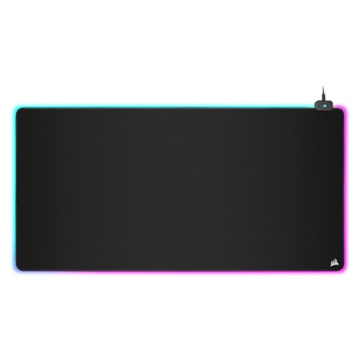 [PF6001] MOUSE PAD GAMING RGB CORSAIR MM700 EXTENDED 93X40CM TELA Y GOMA CH-9417080-WW NEGRO