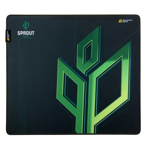 [PF6014] MOUSE PAD GAMING ENDGAME GEAR MPJ-450 45X40CM TELA Y GOMA PGW-EG-MUP-009 NEGRO/VERDE