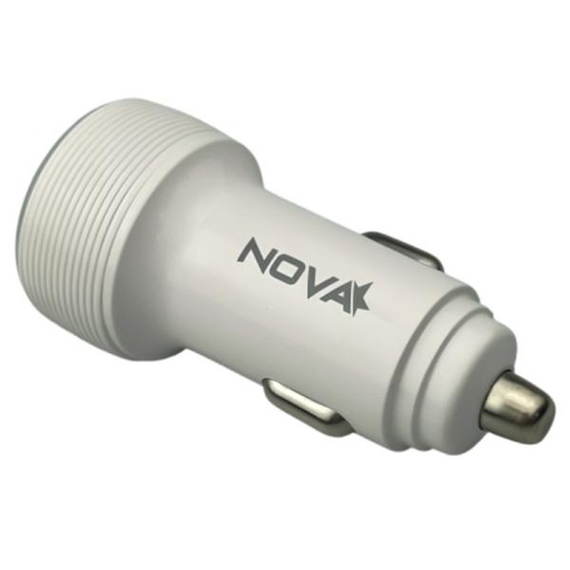 [AC13006] CARGADOR DE CARRO NOVA PA036EBC001C 36W 1 PUERTO USB-C Y 1 PUERTO USB-A CARGA RAPIDA BLANCO
