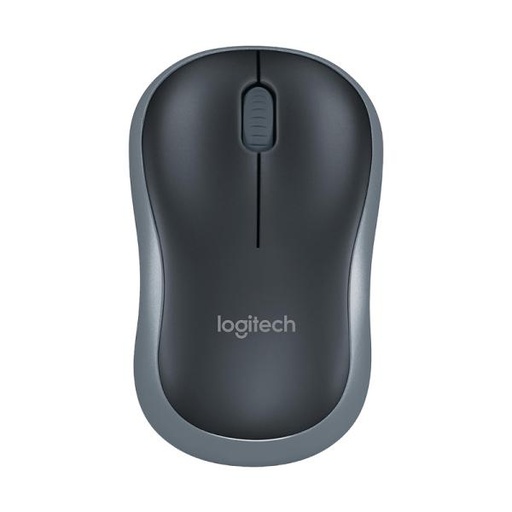 [1202029] MOUSE LOGITECH M185 INALÁMBRICO 2.4 GHZ 1000 DPI 910-002225 NEGRO / PLATEADO