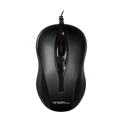 [1202073] MOUSE ARGOM ALAMBRICO  ARG-MS-0008BK Negro