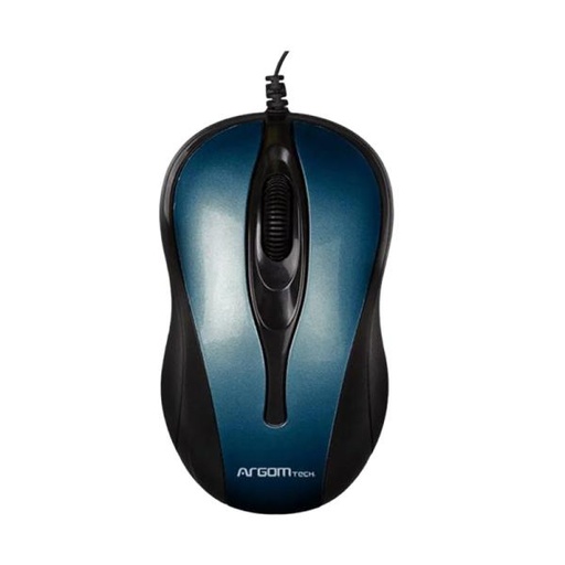 [1202074] MOUSE ARGOM ALAMBRICO ARG-MS-0008BL AZUL