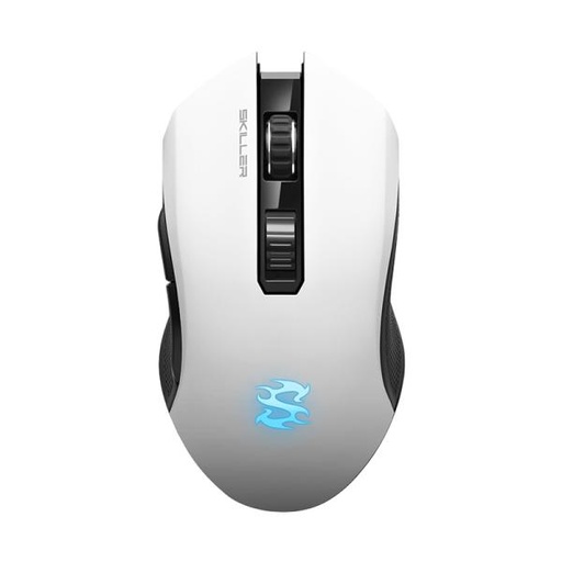 [1202124] MOUSE GAMING RGB SHARKOON SKILLER SGM3 INALÁMBRICO 2.4 GHZ 6000 DPI 4044951026272 BLANCO