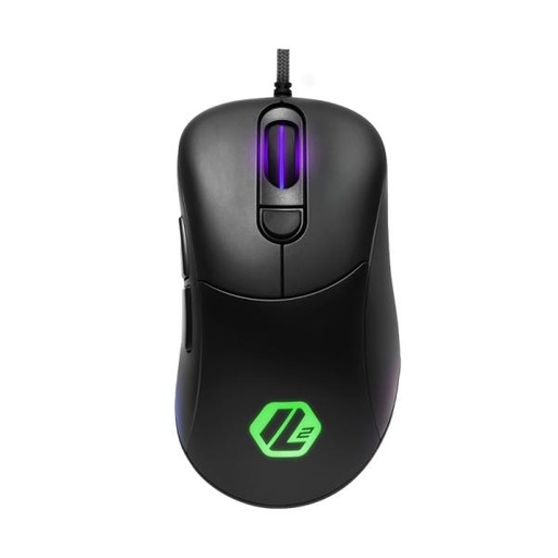 [1202127] MOUSE GAMING RGB SHARKOON LIGHT2 100 ALÁMBRICO USB 5000 DPI 4044951029006 NEGRO