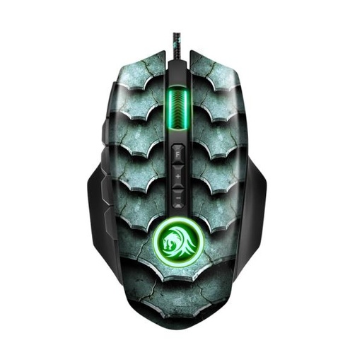 [1202155] MOUSE GAMING RGB SHARKOON DRAKONIA II ALÁMBRICO USB 15000 DPI 4044951020126 NEGRO/VERDE