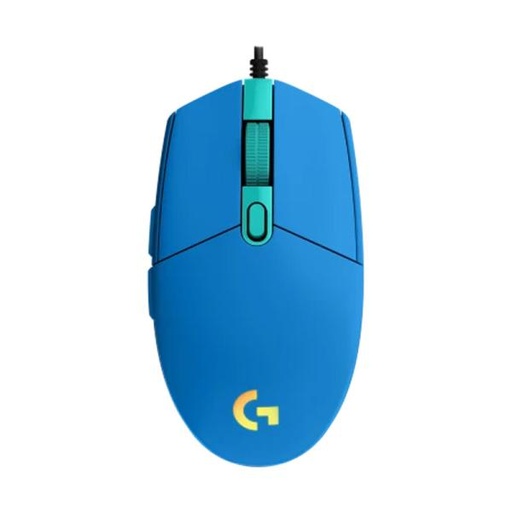[1202167] MOUSE GAMING RGB LOGITECH G203 LIGHTSYNC ALÁMBRICO USB 8000 DPI 910-005792 AZUL