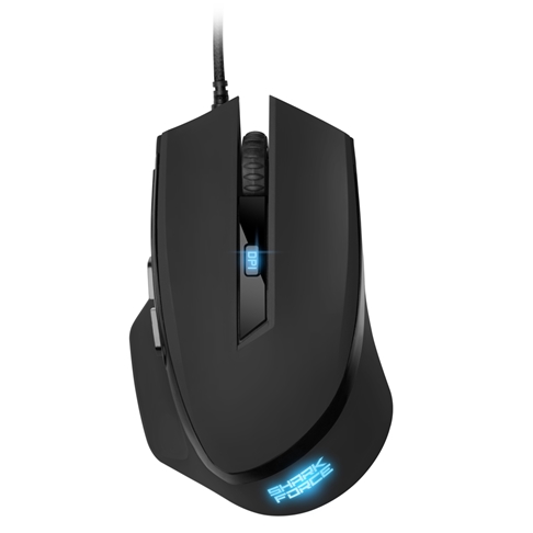 [1202176] MOUSE GAMING SHARKOON FORCE II ALÁMBRICO USB 4200 DPI 4044951030439 NEGRO