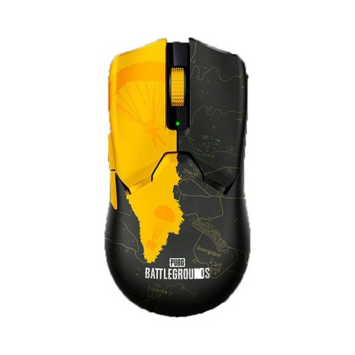 [1202272] MOUSE GAMING RAZER VIPER V2 PRO EDICION PUBG INALÁMBRICO 2.4 GHZ 30000 DPI RZ01-04390600-R3M1 NEGRO / AMARILLO