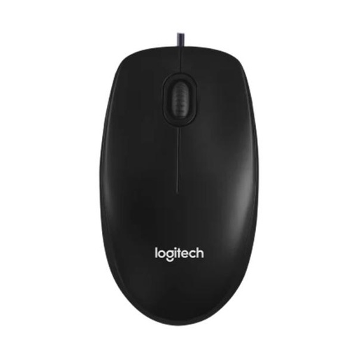 [1225009] MOUSE LOGITECH M100 ALÁMBRICO USB-A 1000DPI 910-001601 NEGRO