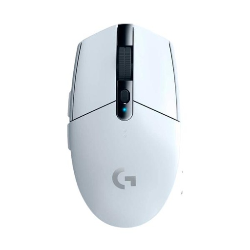 [1225026] MOUSE LOGITECH G305 LIGHTSPEED INALÁMBRICO CON RECEPTOR 12000 DPI 910-005289 BLANCO