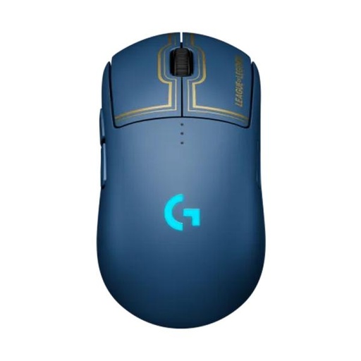 [1225030] MOUSE GAMING LOGITECH PRO LEAGUE OF LEGENDS 2 INALÁMBRICO CON RECEPTOR 25600 DPI 910-006450 AZUL
