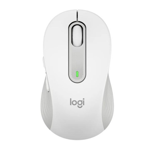 [1225067] MOUSE LOGITECH SIGNATURE M650 INALÁMBRICO BLUETOOTH / RECEPTOR 4000 DPI 910-006252 BLANCO