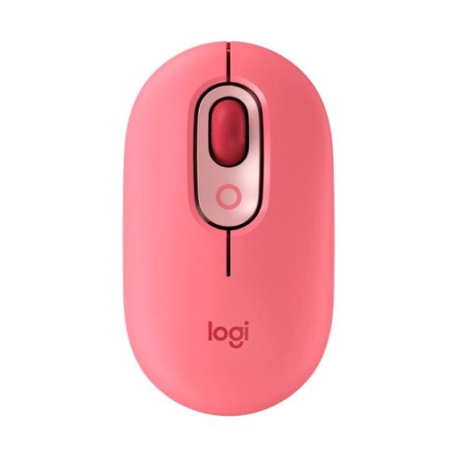 [1225083] MOUSE LOGITECH POP INALÁMBRICO BLUETOOTH 4000 DPI 910-006545 ROSADO