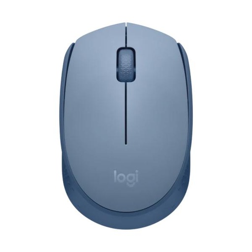 [1225169] MOUSE LOGITECH M170 INALÁMBRICO 2.4 GHZ 1000 DPI 910-006863 GRIS AZULADO