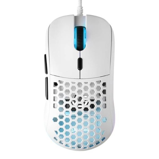 [3107004] MOUSE GAMING RGB SHARKOON LIGHT 180 ALÁMBRICO USB 12000 DPI 4044951031092 BLANCO