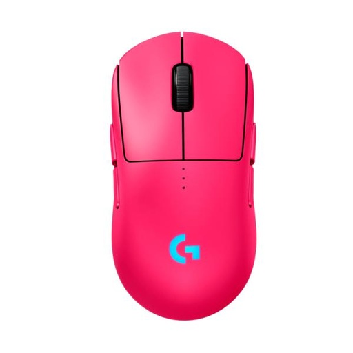 [PF5007] MOUSE GAMING LOGITECH PRO 2 LIGHTSPEED INALÁMBRICO RECEPTOR 44000 DPI 910-007291 ROSADO