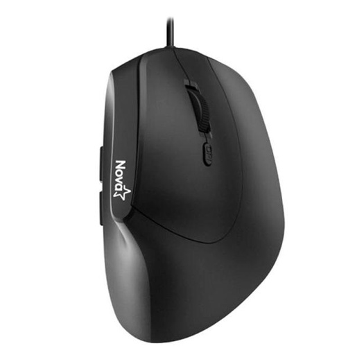 [PF5080] MOUSE VERTICAL NOVA MOQ636U0001C ERGONOMICO ALÁMBRICO 3600 DPI