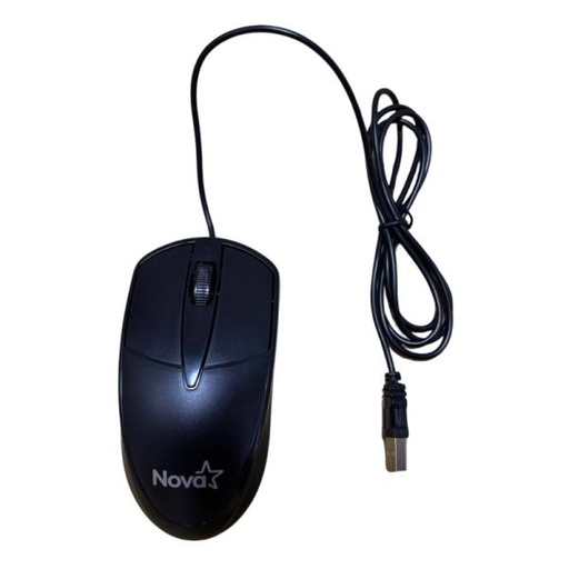[PF5090] MOUSE NOVA MOD633US003C ALÁMBRICO USB 1200 DPI NEGRO