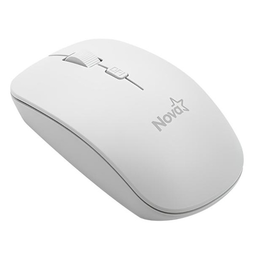 [PF5107] MOUSE NOVA MAH13400003C INALAMBRICO 800/1200/1600 DPI BLANCO