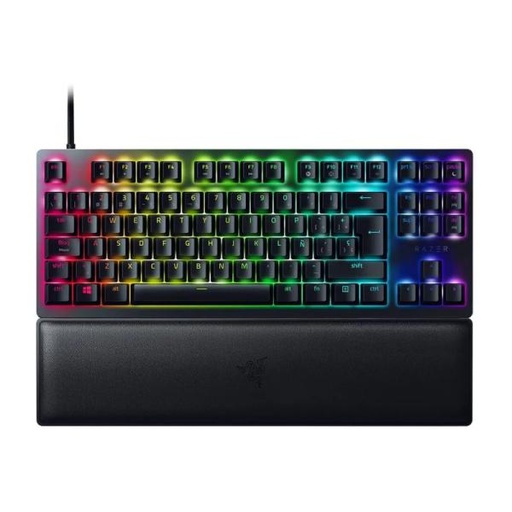[1201121] TECLADO GAMING RGB RAZER HUNTSMAN V2 ANALOG MECÁNICO ALÁMBRICO USB ESPAÑOL RZ03-03610700-R311 NEGRO