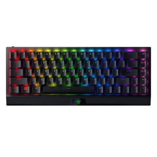 [1201147] TECLADO GAMING RGB RAZER BLACKWIDOW V3 MINI HYPERSPEED MECÁNICO ALÁMBRICO USB ESPAÑOL SWITCH AMARILLO RZ03-03890900-R311 NEGRO