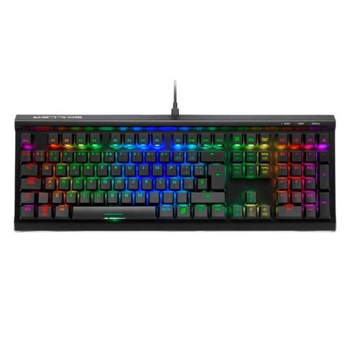 [1201215] TECLADO GAMING RGB SHARKOON SKILLER SGK60 MECÁNICO ALÁMBRICO USB ESPAÑOL SWITCH ROJO 4044951033515 NEGRO