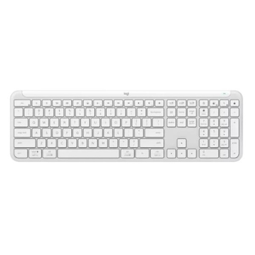 [1225250] TECLADO LOGITECH SIGNATURE SLIM K950 MEMBRANA INALÁMBRICO BLUETOOTH ESPAÑOL 920-012593 BLANCO