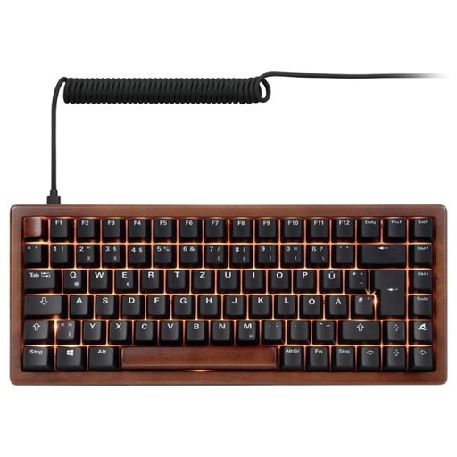 [PF7086] TECLADO GAMING RGB SHARKOON SKILLER SGK50 S3 WOOD PBT MECÁNICO ALÁMBRICO USB ESPAÑOL 4044951042715 NEGRO