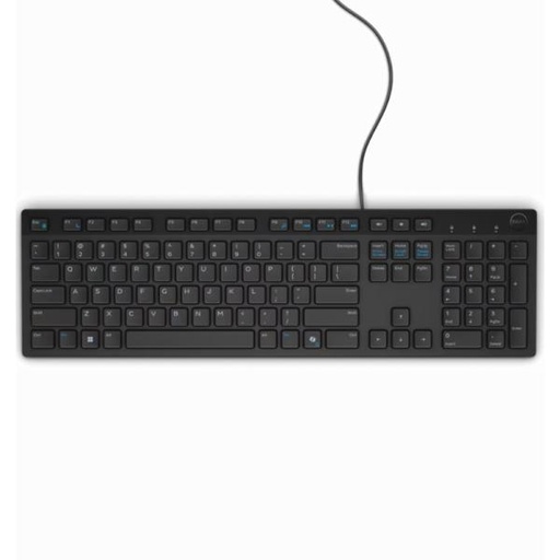 [PF7090] TECLADO STANDARD DELL KB216 MEMBRANA ALÁMBRICO USB INGLES KB216-BK-US NEGRO