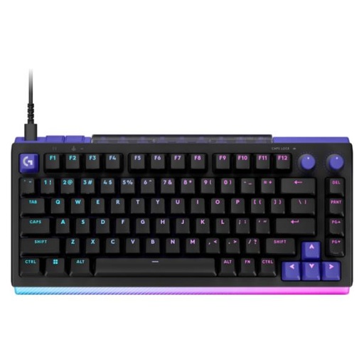 [PF7112] TECLADO GAMING RGB LOGITECH G512 X 75 MECANICO USB INGLES SWITCHES TMR TACTIL 920-013926 NEGRO
