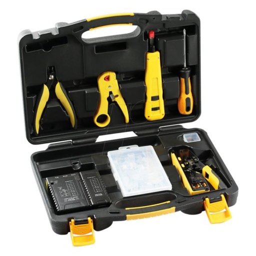 [AC9016] KIT DE HERRAMIENTAS PARA INSTALACION DE RED SPROTEK STK-9601B