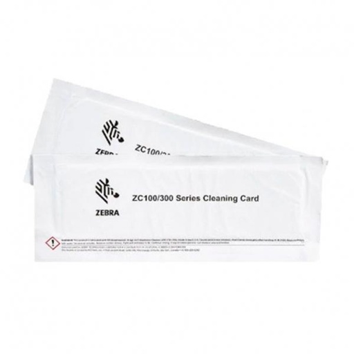[1226046] KIT DE LIMPIEZA ZEBRA ZC100/300 2 CARDS 105999-311-01